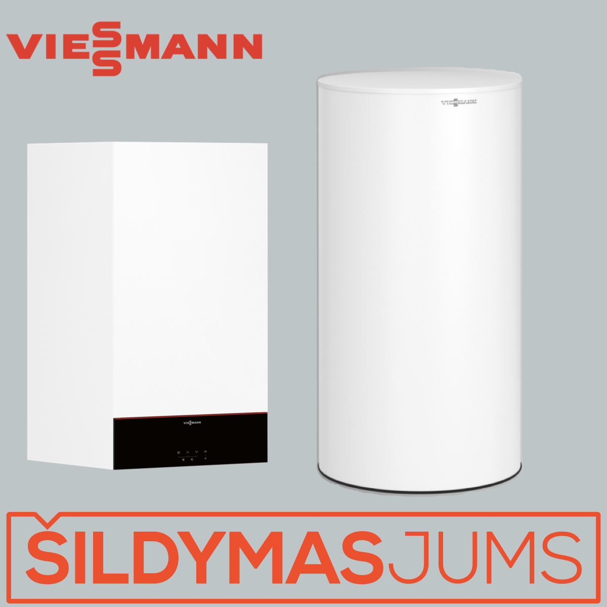 Dujinis kondensacinis katilas Viessmann Vitodens 100-W 3,2-32 kW su kaupikliu Vitocell 100-W, talpa 200 litrų ir karšto vandens šildytuvo jutikliu, Z031620 Dujinis kondensacinis katilas Viessmann Vitodens 100-W 3,2-32 kW su kaupikliu Vitocell 100-W, talpa 200 litrų ir karšto vandens šildytuvo jutikliu, Z031620